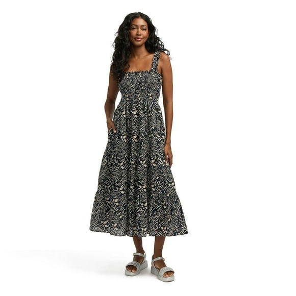 Mexx Women’s Printed Ruffle Tiered Dress