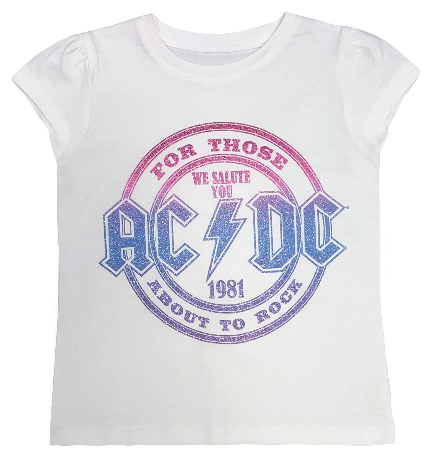 ACDC Girls toddler short sleeve t-shirt | Walmart Canada