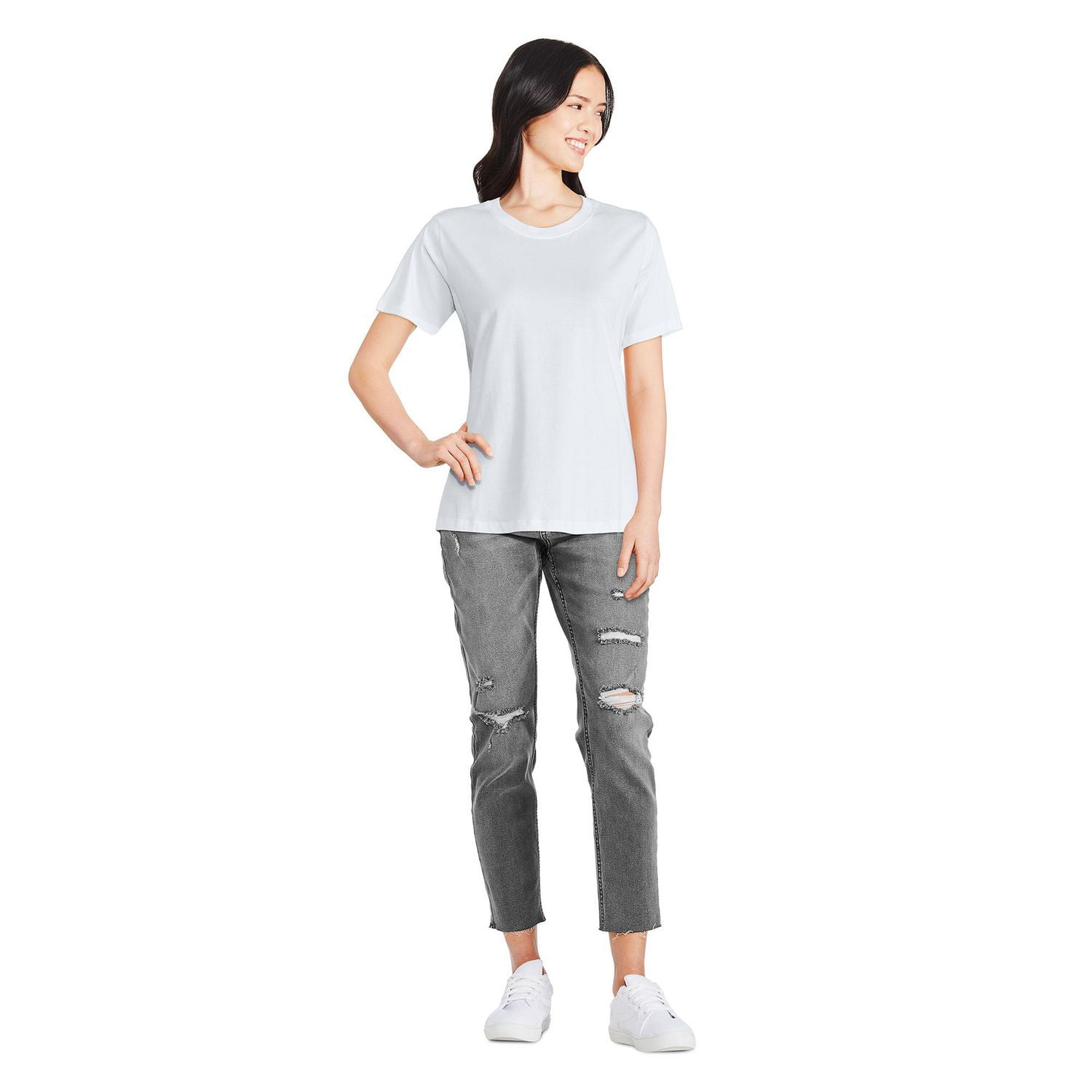 George Women's Crew Neckline Tee, Sizes XS-XXL