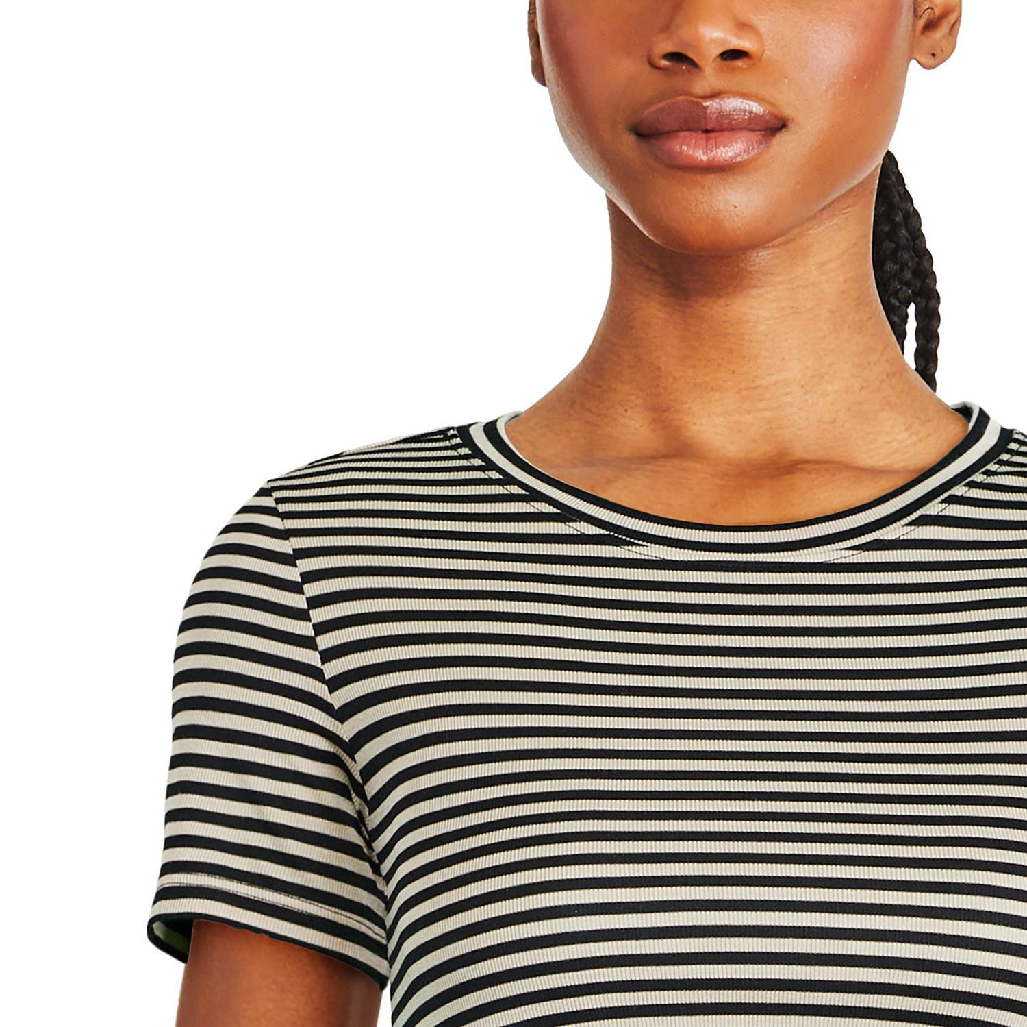 T-shirt ruché sur les côtés George pour femmes