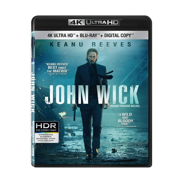 John Wick (4K Ultra HD + Blu-ray + Copie numérique)