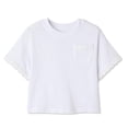 thumbnail image 1 of T-shirt avec garniture ornée de marguerites George pour petites filles, 1 of 2
