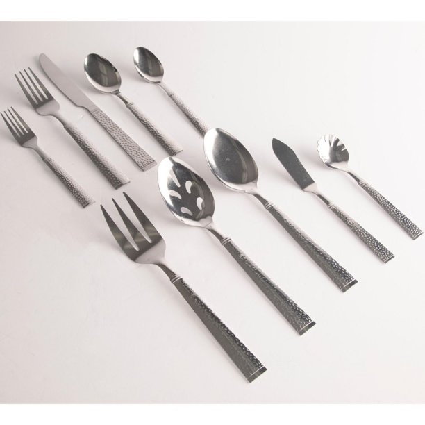 Gibson Everyday Prato 45 Piece Stainless Steel Cutlery Flatware Set