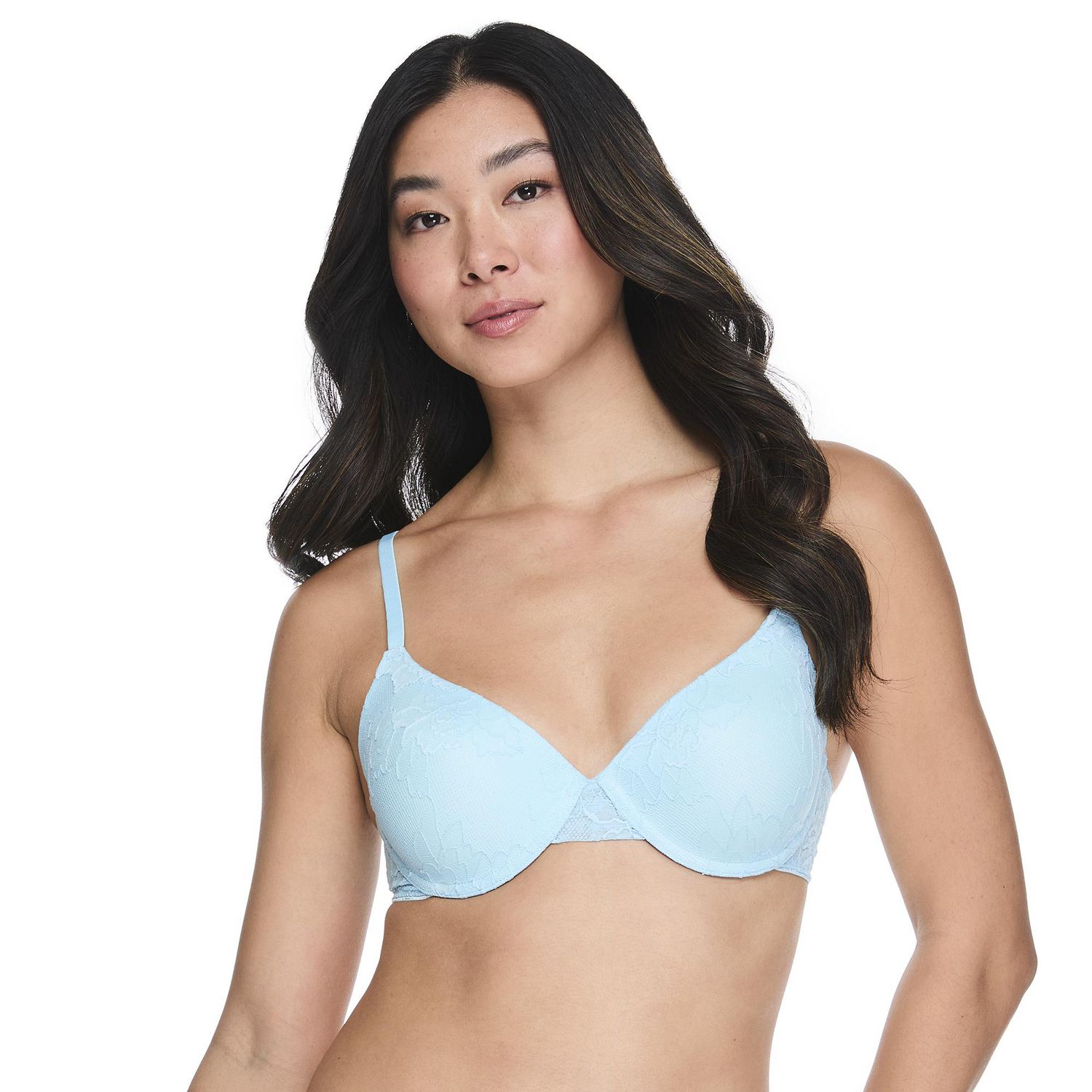 Soutien-gorge en dentelle à coques et armature George pour femmes