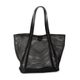 thumbnail image 2 of Time and Tru Women's Mesh Trimmed Tote, 2 of 4