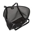 thumbnail image 3 of Time and Tru Women's Mesh Trimmed Tote, 3 of 4