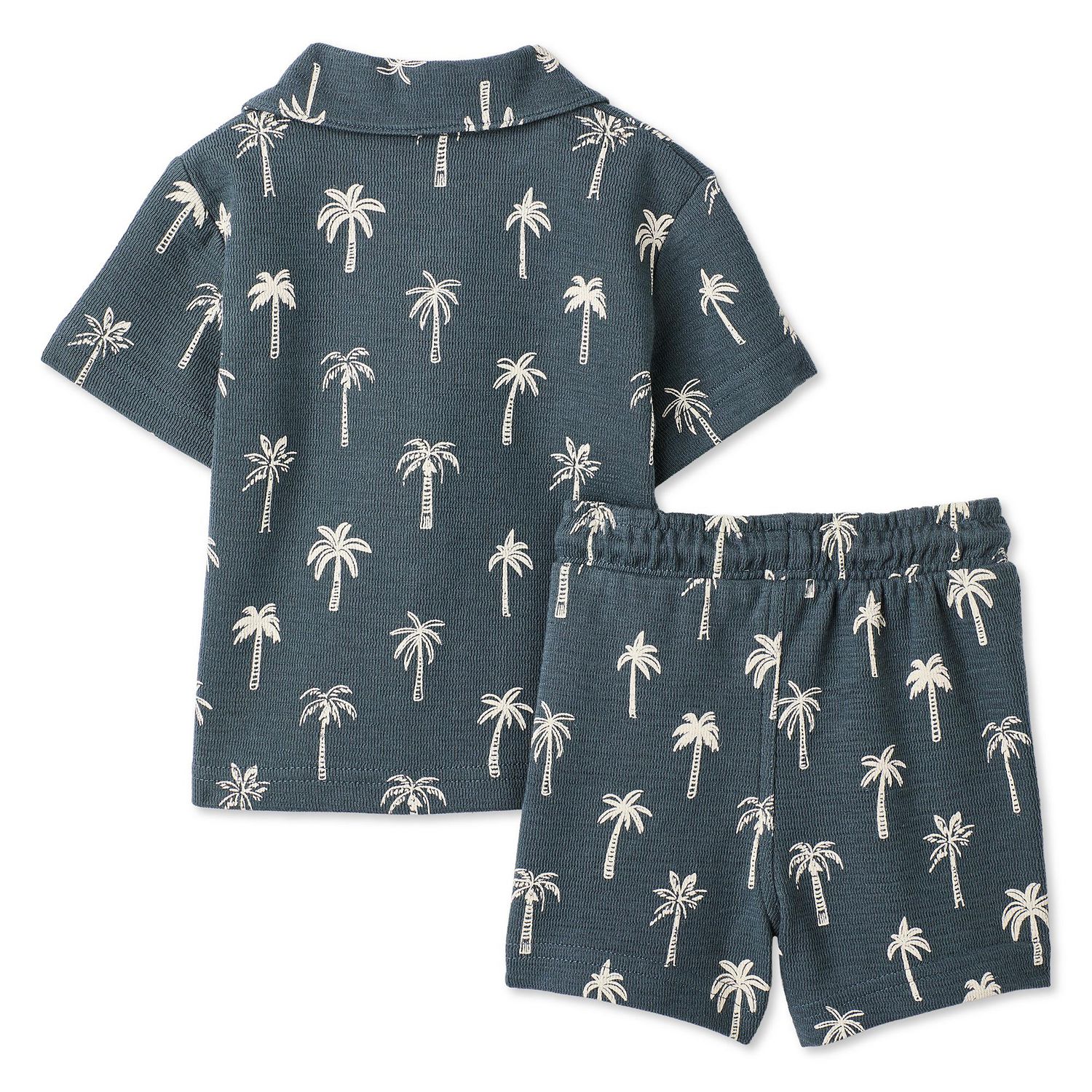 Ensemble 2 pièces avec chemise de vacances George pour bébés garçons