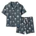 thumbnail image 1 of George Baby Boys' Two Piece Resort Shirt Set, 1 of 2