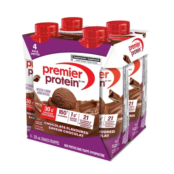 Premier Protein Chocolate High Protein Shake, 4 pack