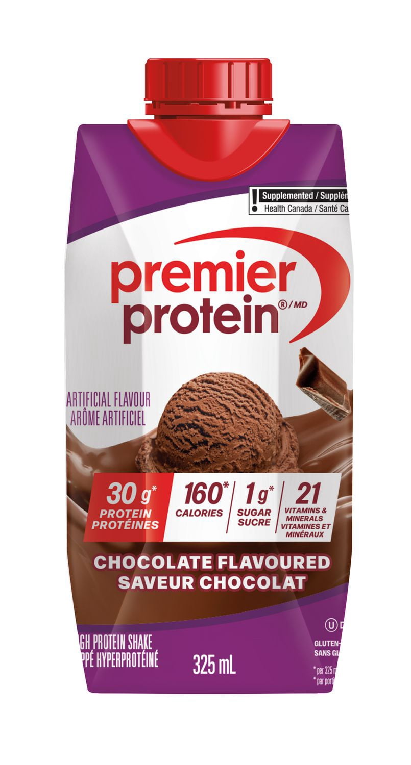 Frappé hyperprotéiné prêt à boire Premier Protein au chocolat, 4 unités