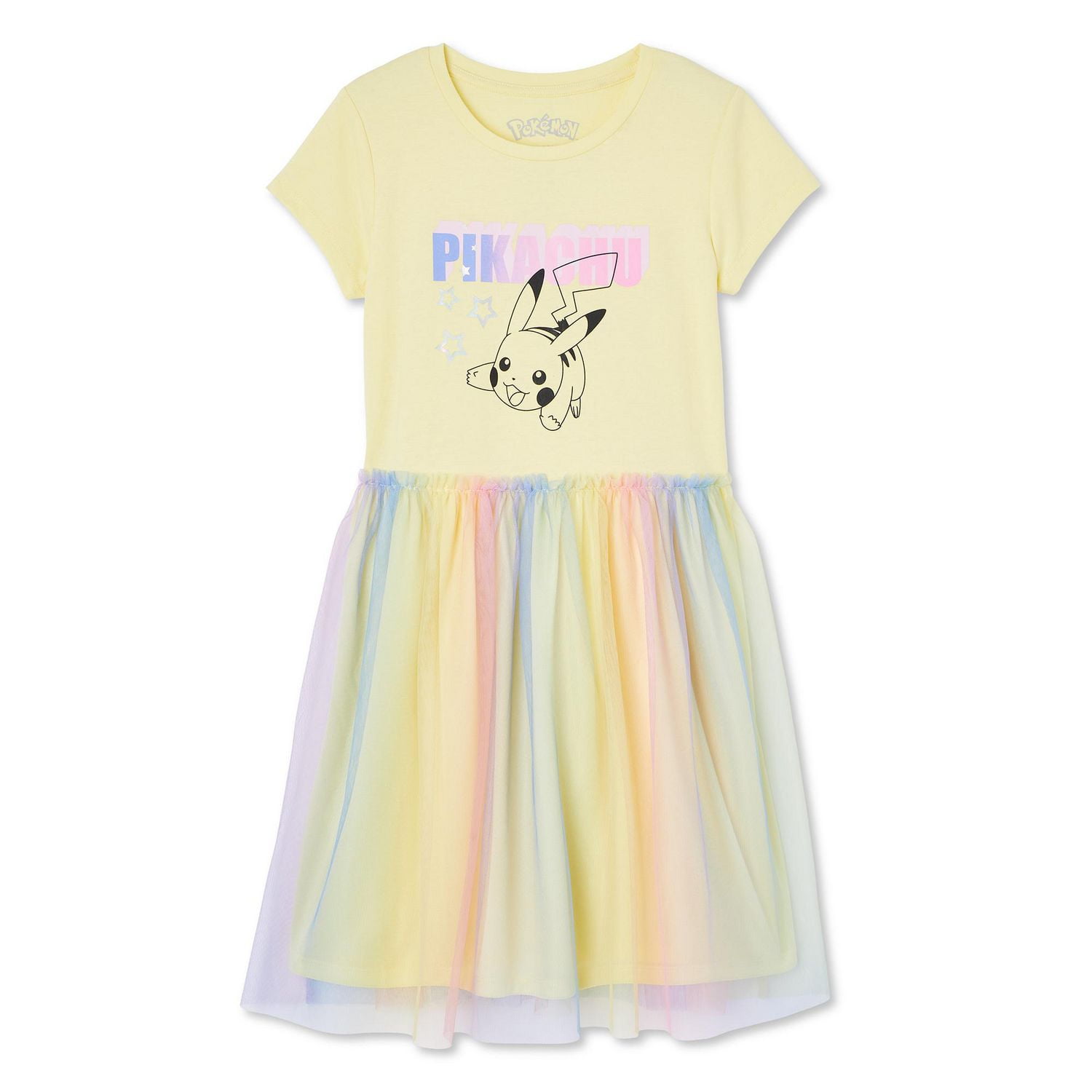 Robe tutu Pikachu Pokémon pour filles