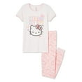 thumbnail image 3 of Hello Kitty Girls' Pajama 2-Piece Set, 3 of 3