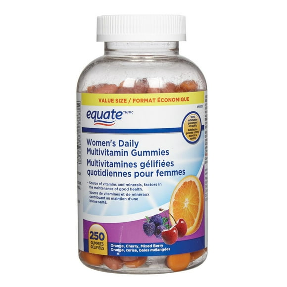 Equate Women's Daily Adult Gummy Vitamins