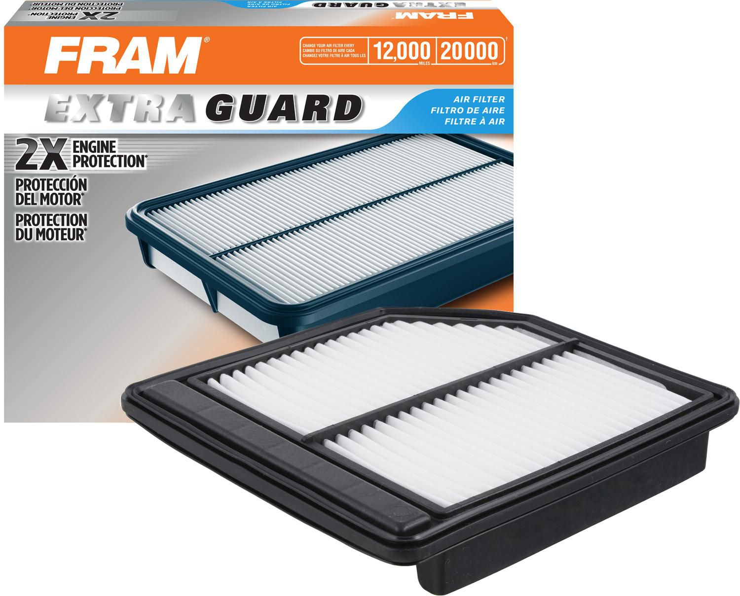 FRAM CA10165 Extra Guard Air Filter 20 000 km Air Filter Walmart.ca