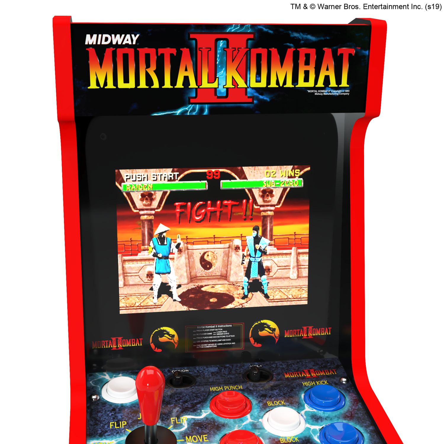 Arcade1UP Mortal Kombat Countercade 3 Games in 1, Countercade