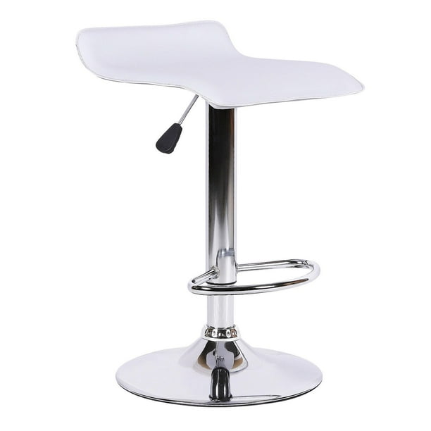 Gas Lift Bar Stool in White Walmart.ca