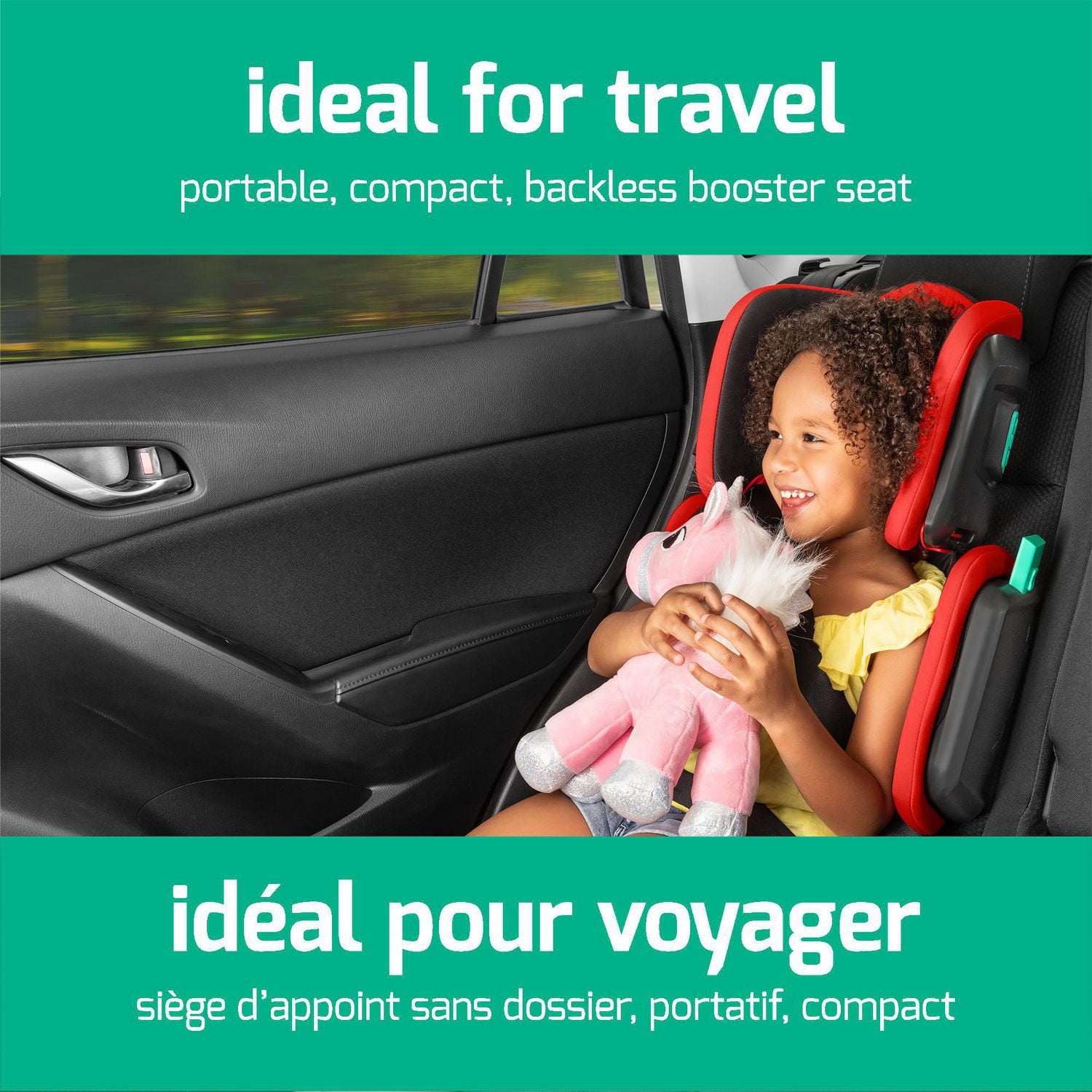 Mifold hifold Fit-and-Fold Booster Car Seat 