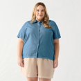 thumbnail image 1 of DV S/S collared button up shirt, 1 of 4