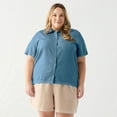 thumbnail image 1 of DV S/S collared button up shirt, 1 of 4