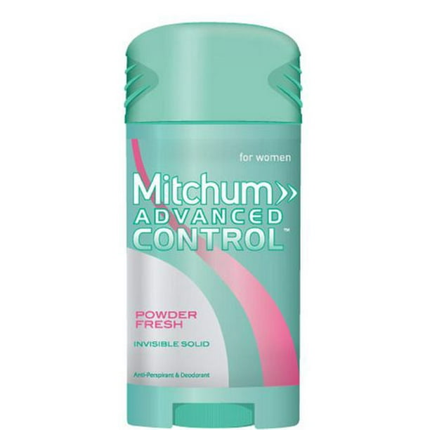 Antisudorifique/désodorisant - Mitchum Advanced Control™ Invisible Solid Powder Fresh pour dames
