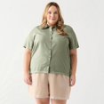 thumbnail image 1 of DV S/S collared button up shirt, 1 of 4