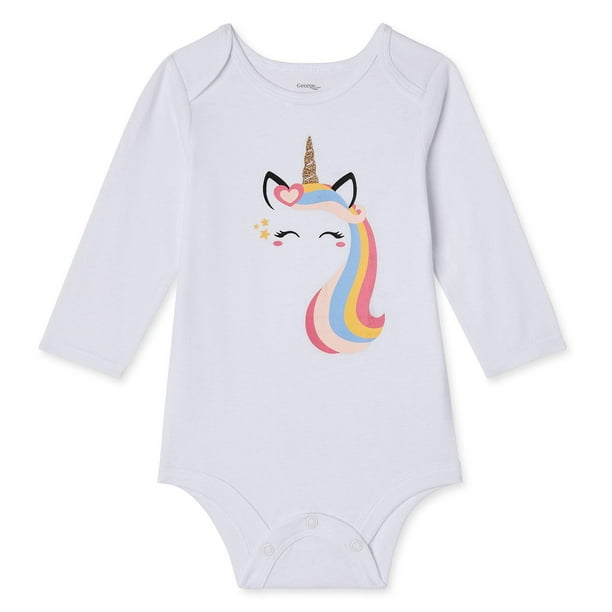 Baby Girls' Long Sleeve Bodysuit Walmart.ca