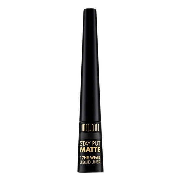Milani Stay Put® Matte Liquid Liner Black, Eyeliner Walmart.ca