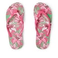 thumbnail image 2 of Time and Tru Women's Floral Flip Flops, 2 of 2