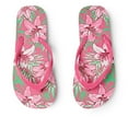 thumbnail image 2 of George Girls' Floral Flip Flops, 2 of 2
