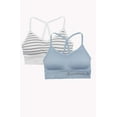 thumbnail image 1 of Reebok Ladies' 2 Pack Seamless Longline Bralettes, 1 of 3
