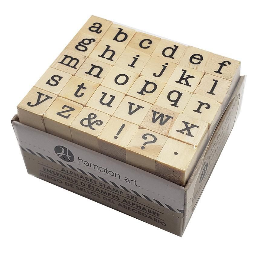 Hampton Art Miniature Alphabet Wood Stamp Set - Walmart.ca