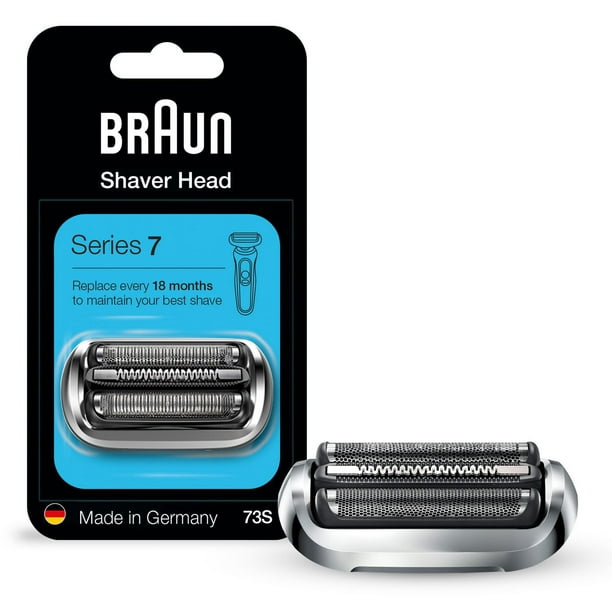 Braun Series 7 73s Electric Shaver Head, Silver Designed for