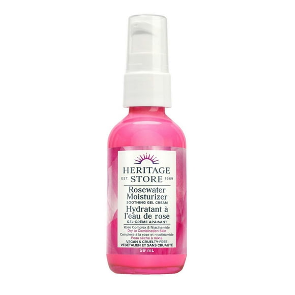Heritage Store Rosewater Moisturizer, Rosewater Moisturizer, 59ml