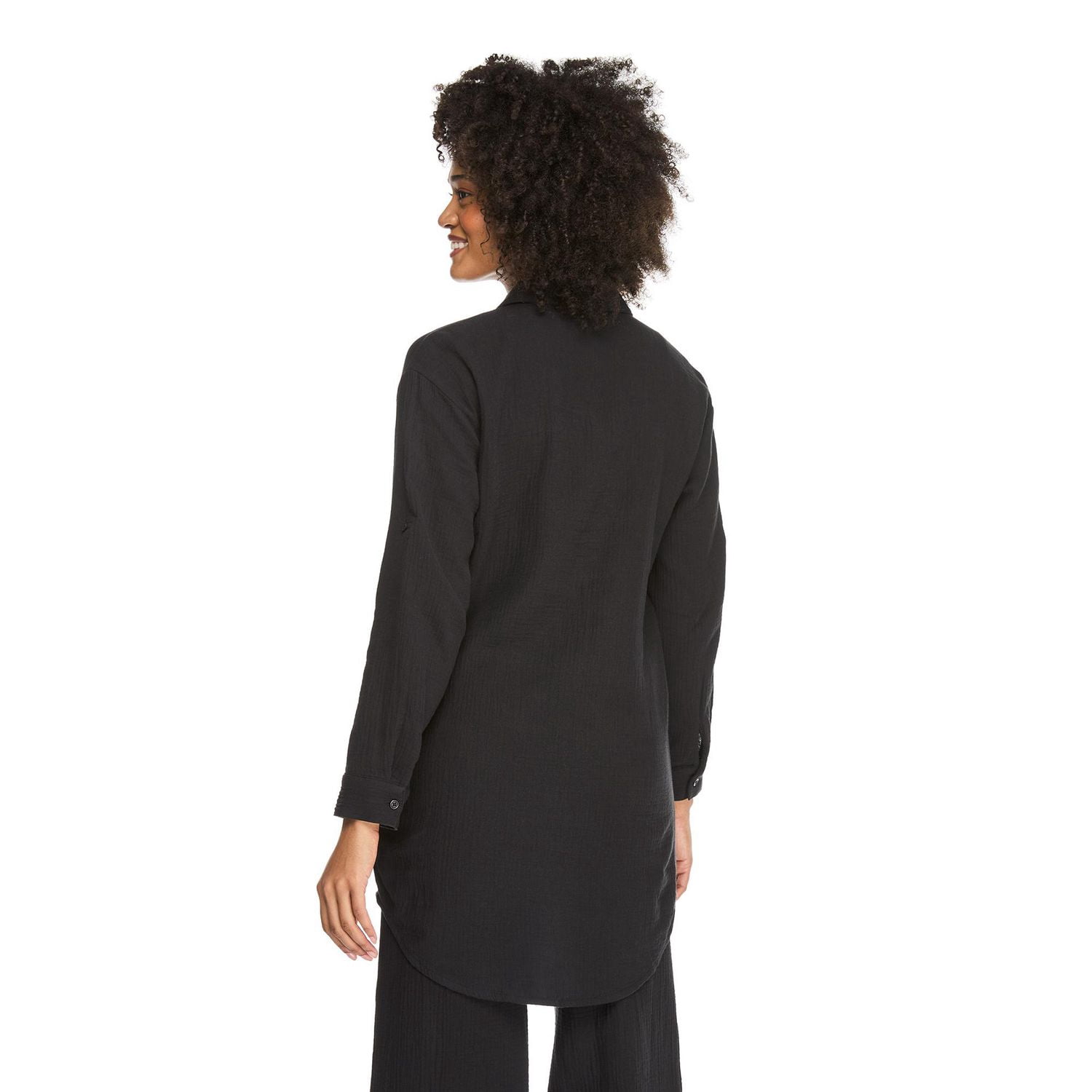 George Women's Button-Up Shirt Cover-Up