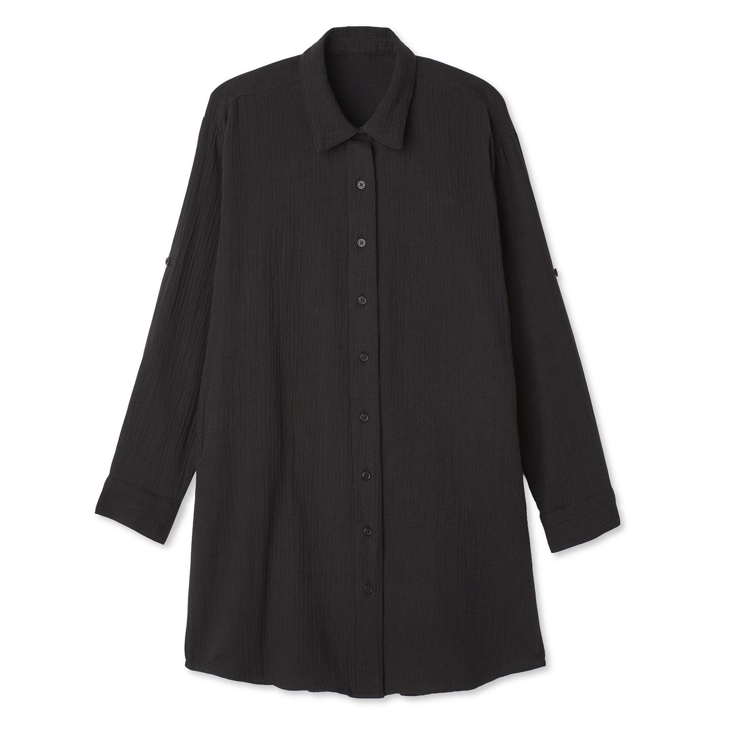 George Women's Button-Up Shirt Cover-Up