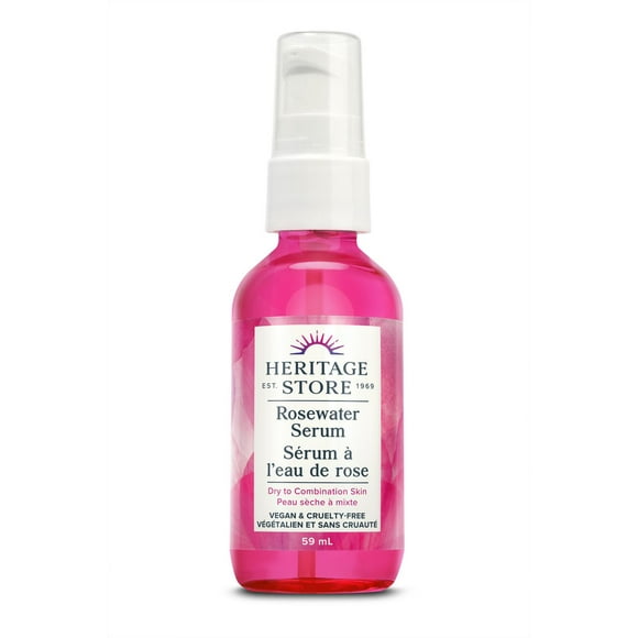 Heritage Store Rosewater Serum, Rosewater Serum, 59ml