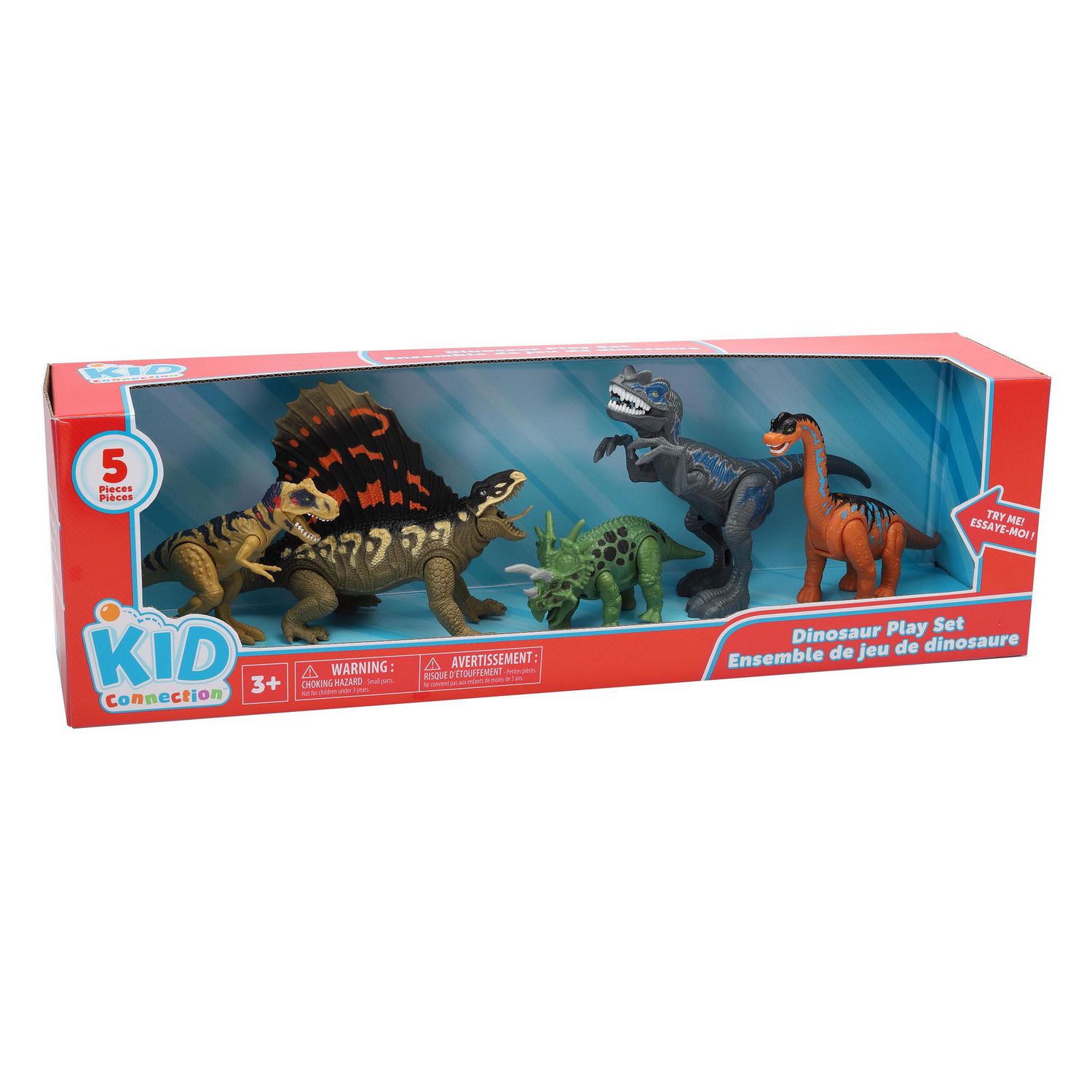 Kid Connection Ensemble de jeu Dinosaure aventure Comprend: 28 pièce, à  partir de 3 ans 