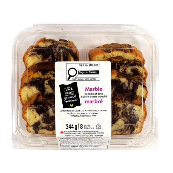 Your Fresh Market Marble Sliced Loaf Cake
