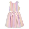 thumbnail image 1 of Robe en maille arc-en-ciel George pour filles, 1 of 2