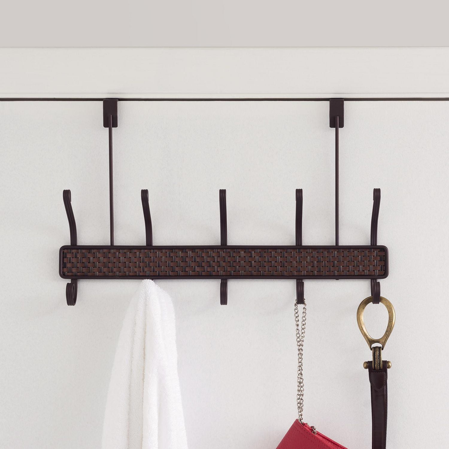 Bronze Over the Door 5 Hook Hanging Rack, Bronze | Walmart Canada