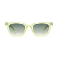 thumbnail image 2 of No Boundaries Women's Green Square Sunglasses, 2 of 3