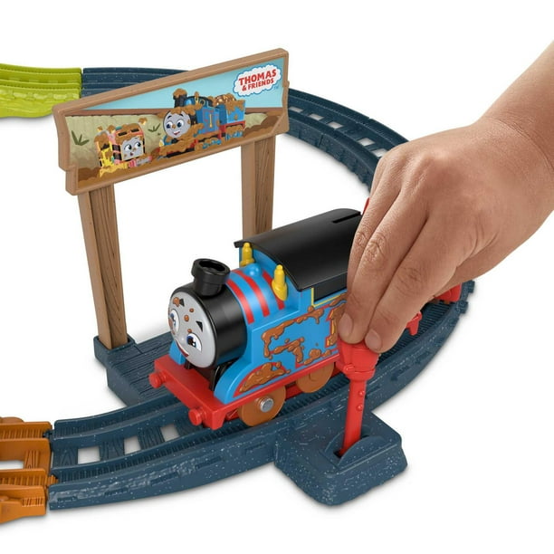 Train electrique pour enfants -16 accessoires de rails , cadeau de noël  pour tout-petits 3+ ans, noir