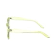 thumbnail image 3 of No Boundaries Women's Green Square Sunglasses, 3 of 3
