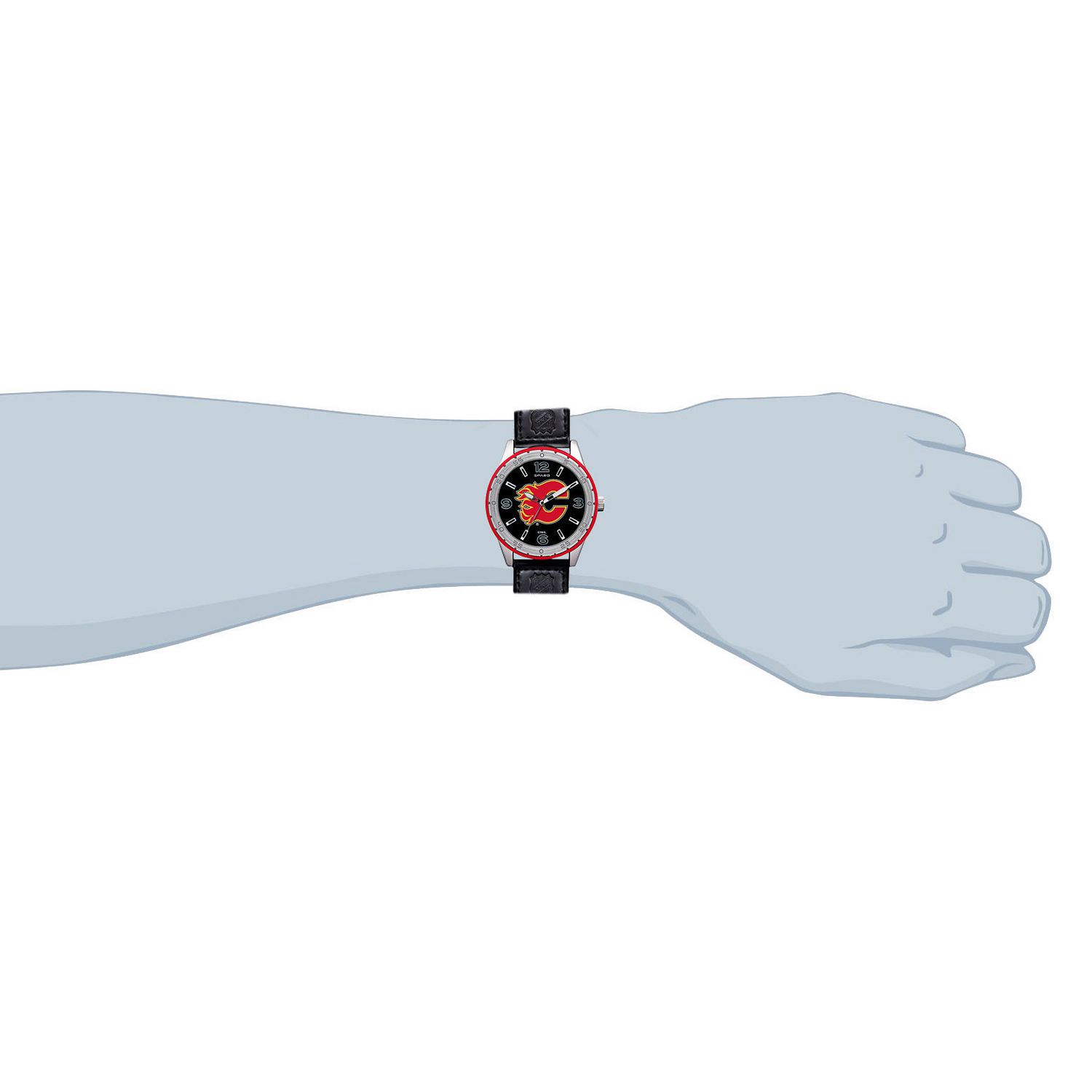 NHL® Calgary Flames® Mens Watch: Collectible Hockey Jewellery