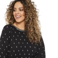 thumbnail image 4 of George Womens Plus Pajama Set, 4 of 6