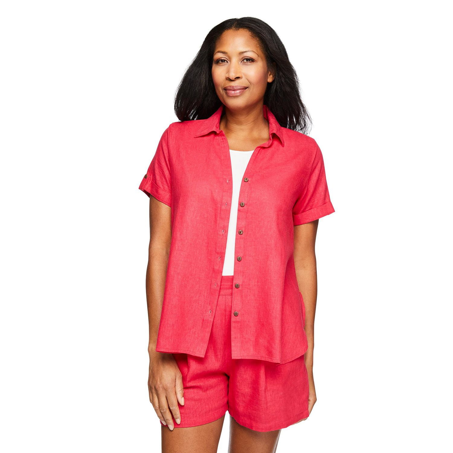 Chemise en lin Iyla pour femmes