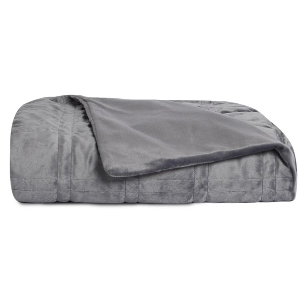 Weighted Blanket Cover, Grey 48" x 72" Walmart.ca