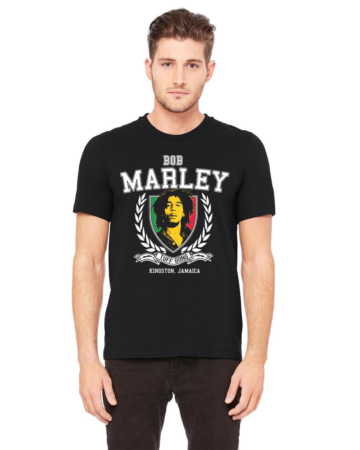 Licensed Bob Marley Men's Black Short Sleeve T-Shirt