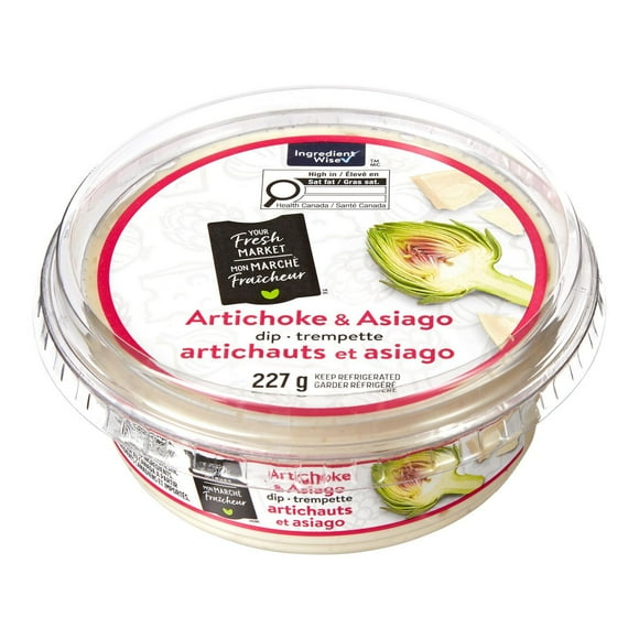 Your Fresh Market Artichoke & Asiago Dip, 227 g