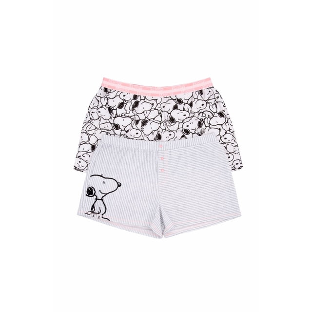 Peanuts Women’s 2-Pack Sleep Shorts